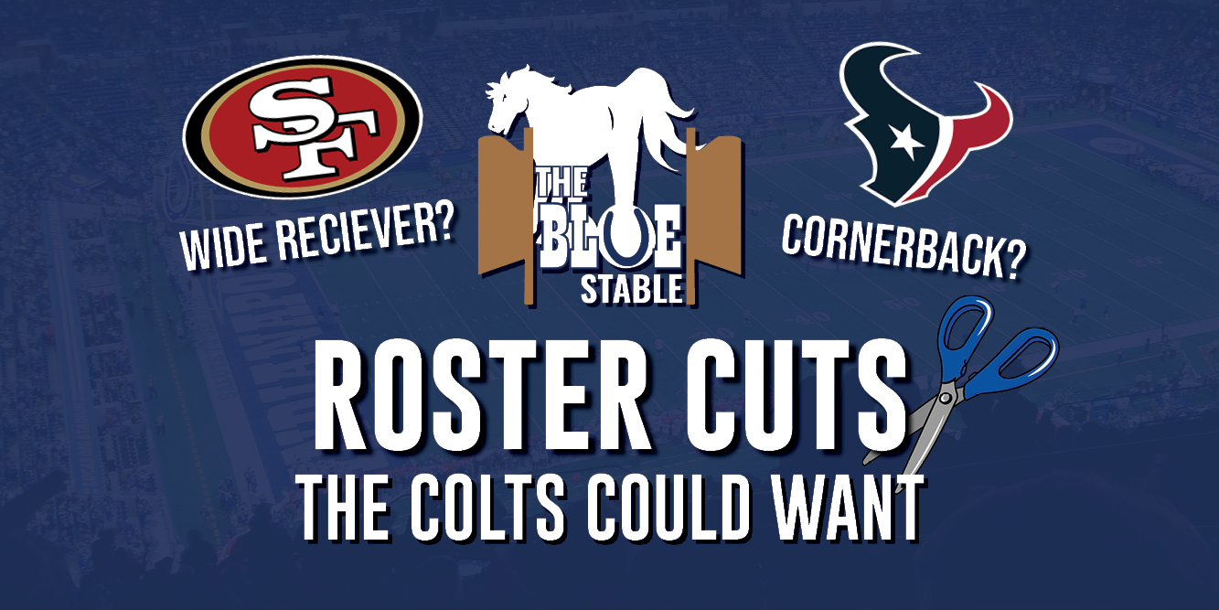 Who are some exciting potential roster cuts the Colts could target?