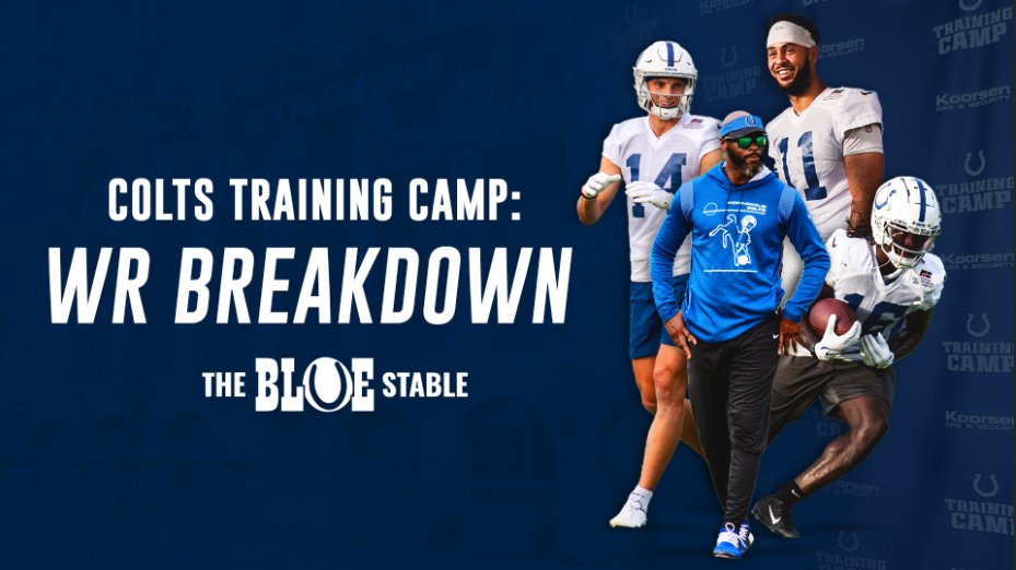 Colts Training Camp Wide Receivers Breakdown